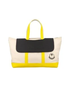 Moncler X Palm Angels Logo Patch Top Handle Bag