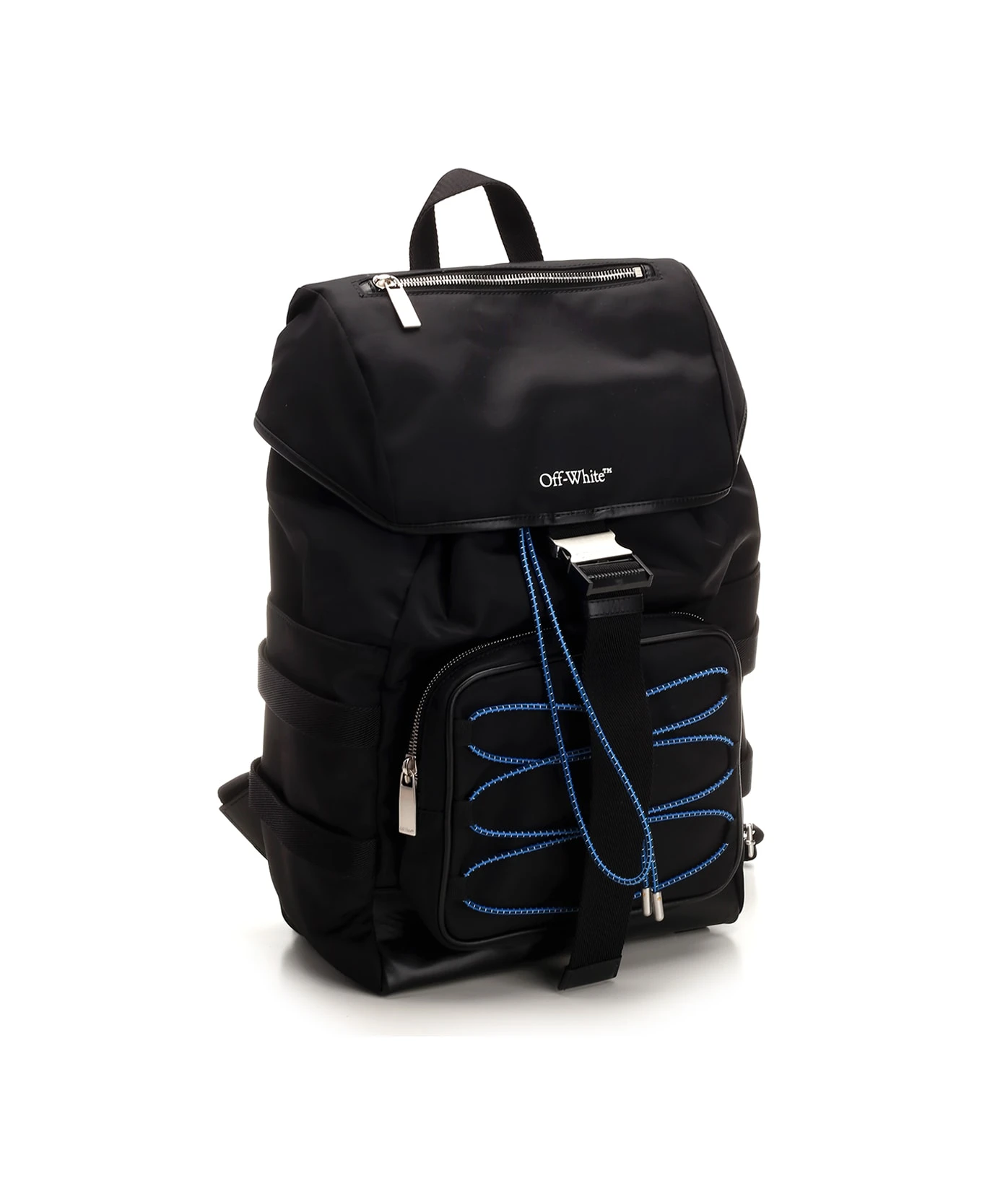 Off-White Black Nylon Backpack 2 Off-White Black Nylon Backpack - Image 2