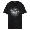 Versace T-shirt Compact Jersey Fabric + Film Titles Print