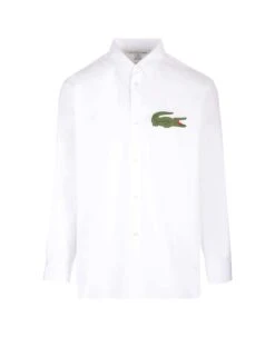 Comme Des Garcons White Poplin Shirt