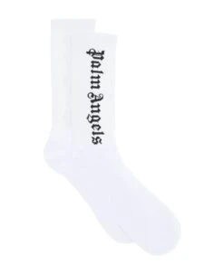 Palm Angels Vertical Logo Socks
