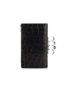Alexander McQueen Black "four-rings" Pouch 6 Alexander McQueen Black "four-rings" Pouch -Volk Clothing Sales ce3f1b1b9274a9e0acd71aba5a1fdcdd
