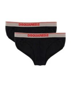 DSQUARED2 Pack Of Two Logo Briefs