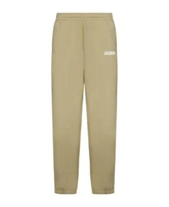 Jacquemus Logo Cotton Jogging Trousers
