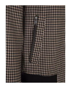 Hugo Boss Beige Slim Fit Jacket In Elasticised Material With Check -Volk Clothing Sales d28691a113446be9cf34bbfc88de17fb