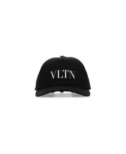 Valentino Garavani Vltn Logo Printed Baseball Cap