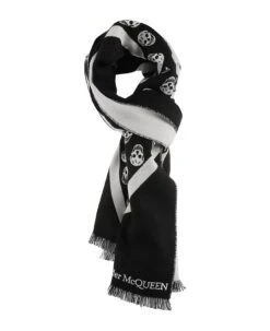 Alexander McQueen Sc Sport Skull Scarf