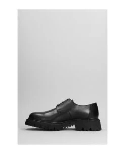 Neil Barrett Lace Up Shoes In Black Leather -Volk Clothing Sales d593b1e715f1b0ab9a5ce6e68f524d65