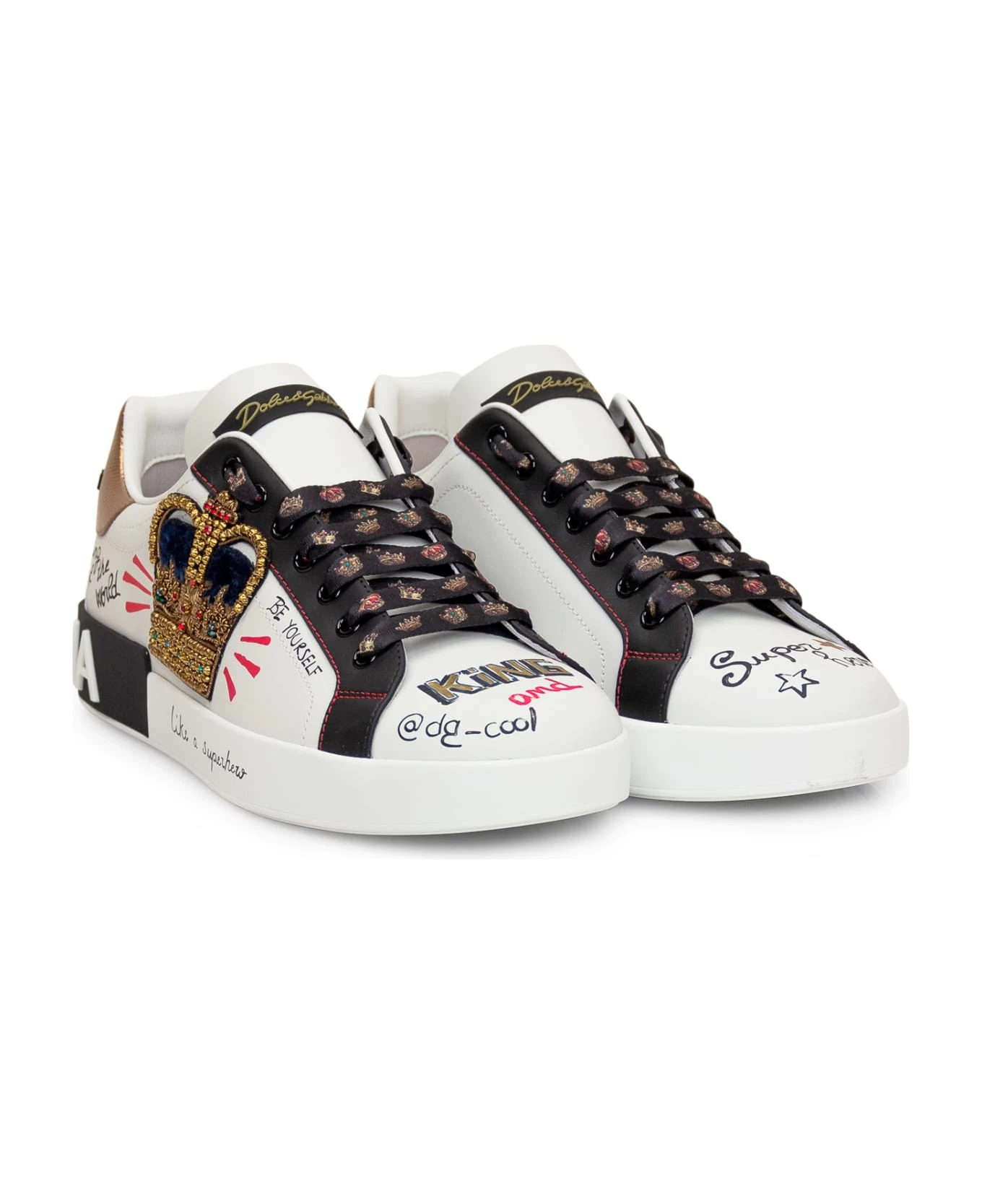 Dolce & Gabbana Portofino Spoiler Sneaker 2 Dolce & Gabbana Portofino Spoiler Sneaker - Image 2