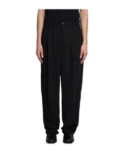 Golden Goose Slacks Pants In Black Viscose