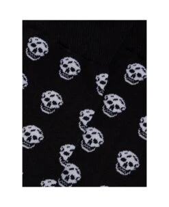 Alexander McQueen Man's Black Cotton Skull Socks -Volk Clothing Sales da09688b191f604b4634f9f5c0bbcc3d
