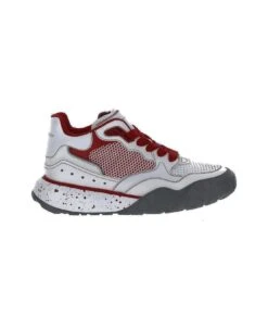 Alexander McQueen Court Trainer Mesh Panelled Chunky Sneakers