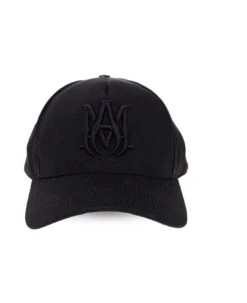 Amiri Logo Patch Curved Peak Cap
