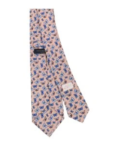 Butterfly Printed Tie -Volk Clothing Sales de6358fc026738383bd6bf1dcf038efd