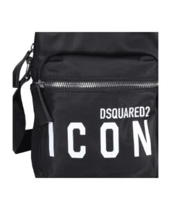 DSQUARED2 Icon Logo Crossbody Bag -Volk Clothing Sales dfa3bea7ac5f65e702ddd4cba54b13be 1