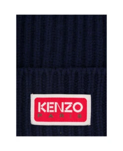 Kenzo Blue Beanie With Ribbed Texture And Contrastring Logo Patch In Wool Man 5 Kenzo Blue Beanie With Ribbed Texture And Contrastring Logo Patch In Wool Man -Volk Clothing Sales dffdf3c59b08b1b8e48853c7bf3f62d7