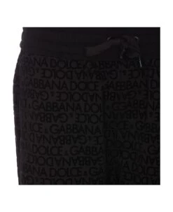 Dolce & Gabbana Dolce&gabbana Logo Flock Jogger Pants -Volk Clothing Sales e00fe07bbe557f3cde304a5495926e8c