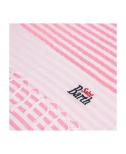 MC2 Saint Barth Fluo Pink Striped Ultralight Cotton Towel -Volk Clothing Sales e03b497a8da801c0747cc6c414d9447a