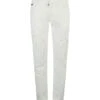 Dolce & Gabbana Logo Patched Distressed Effect Jeans