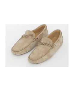 Tod's Dove-colored Gommino Loafers -Volk Clothing Sales e145a4b4e72af18f2f96693e24640b13
