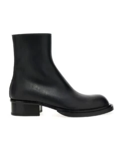 Alexander McQueen 'stack' Cuba Ankle Boots