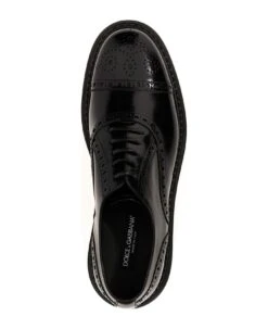 Dolce & Gabbana Brogue Lace Up Shoes -Volk Clothing Sales e184ab18bd2e203de9f1f57f52e4717c