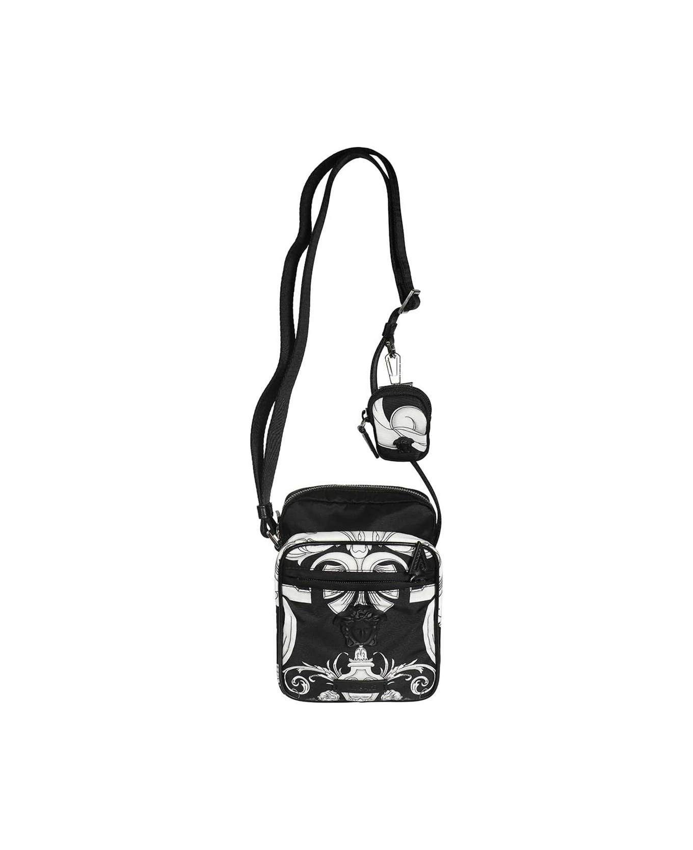 Versace Messenger Bag With Logo 1 Versace Messenger Bag With Logo