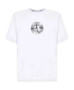 Stone Island Stamp Three White T-shirt
