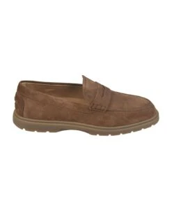 Tod's Suede Fitted Loafers