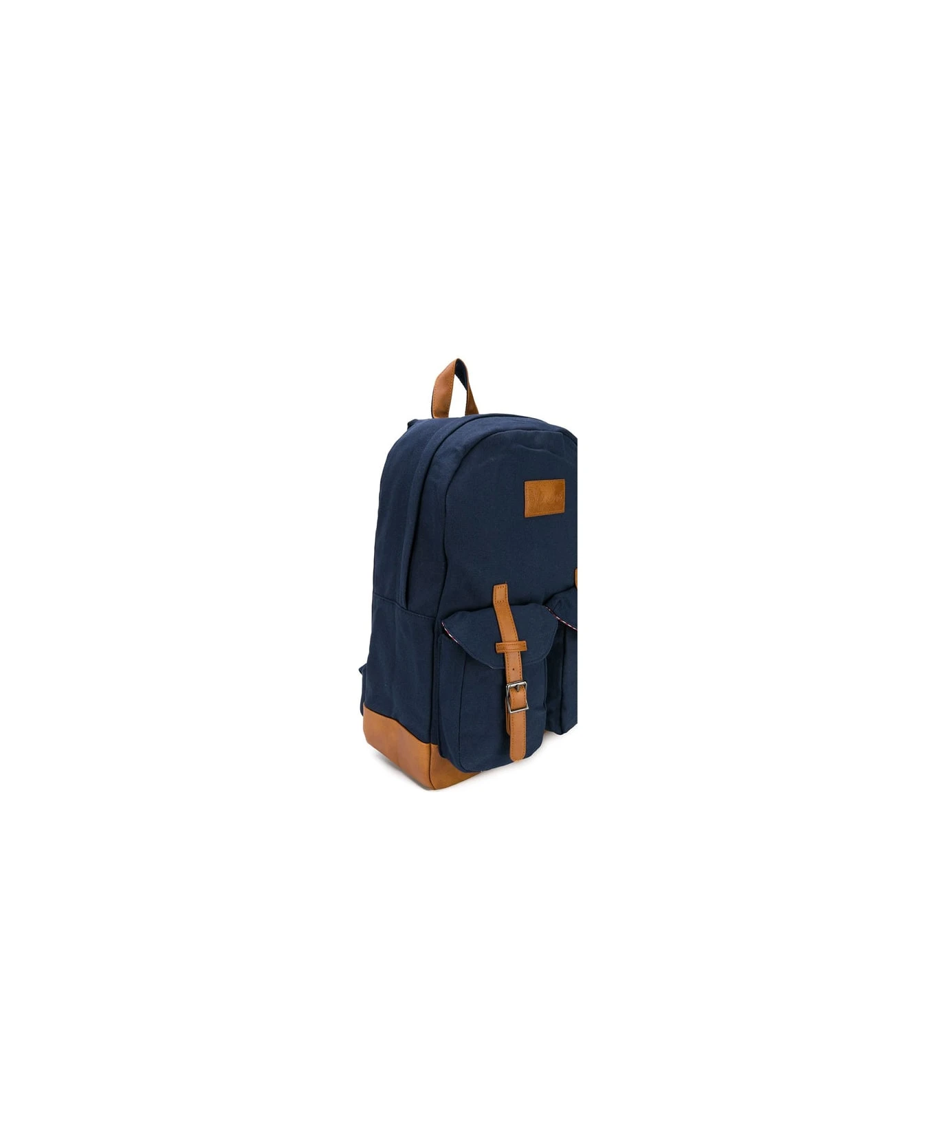 MC2 Saint Barth Blue Canvas Backpack 4 MC2 Saint Barth Blue Canvas Backpack - Image 4