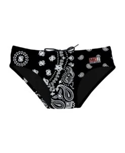 MC2 Saint Barth Man Swim Briefs Foulard Print