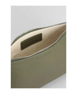 Lemaire Small Pouch Clutch In Green Leather -Volk Clothing Sales e7d10a9de04e90f2ee7a11d162bef3a5