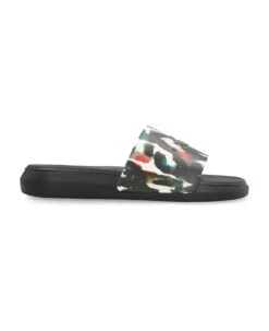 Alexander McQueen Printed Rubber Slides