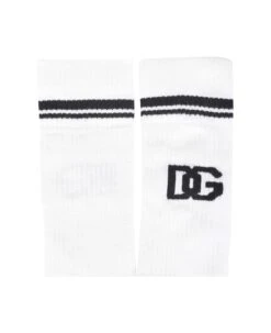 Dolce & Gabbana Socks With Dg Jacquard Logo -Volk Clothing Sales e874dd88ad114d2be794688d9937a266