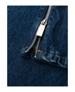 Off-White Blue Cotton Denim Jeans -Volk Clothing Sales eb1a50b1a76f2c67b898f0c2f3eec010
