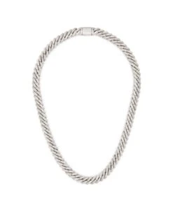 Mini Prong Pave Necklace