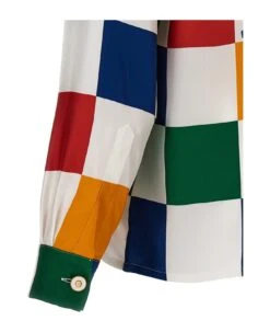 'casablanca Primary Check' Shirt -Volk Clothing Sales eb567dd48dbea4b1c7b2ca76c15893c9