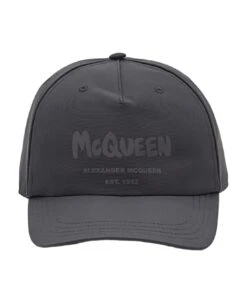 Alexander McQueen Baeball Hat Graffiti