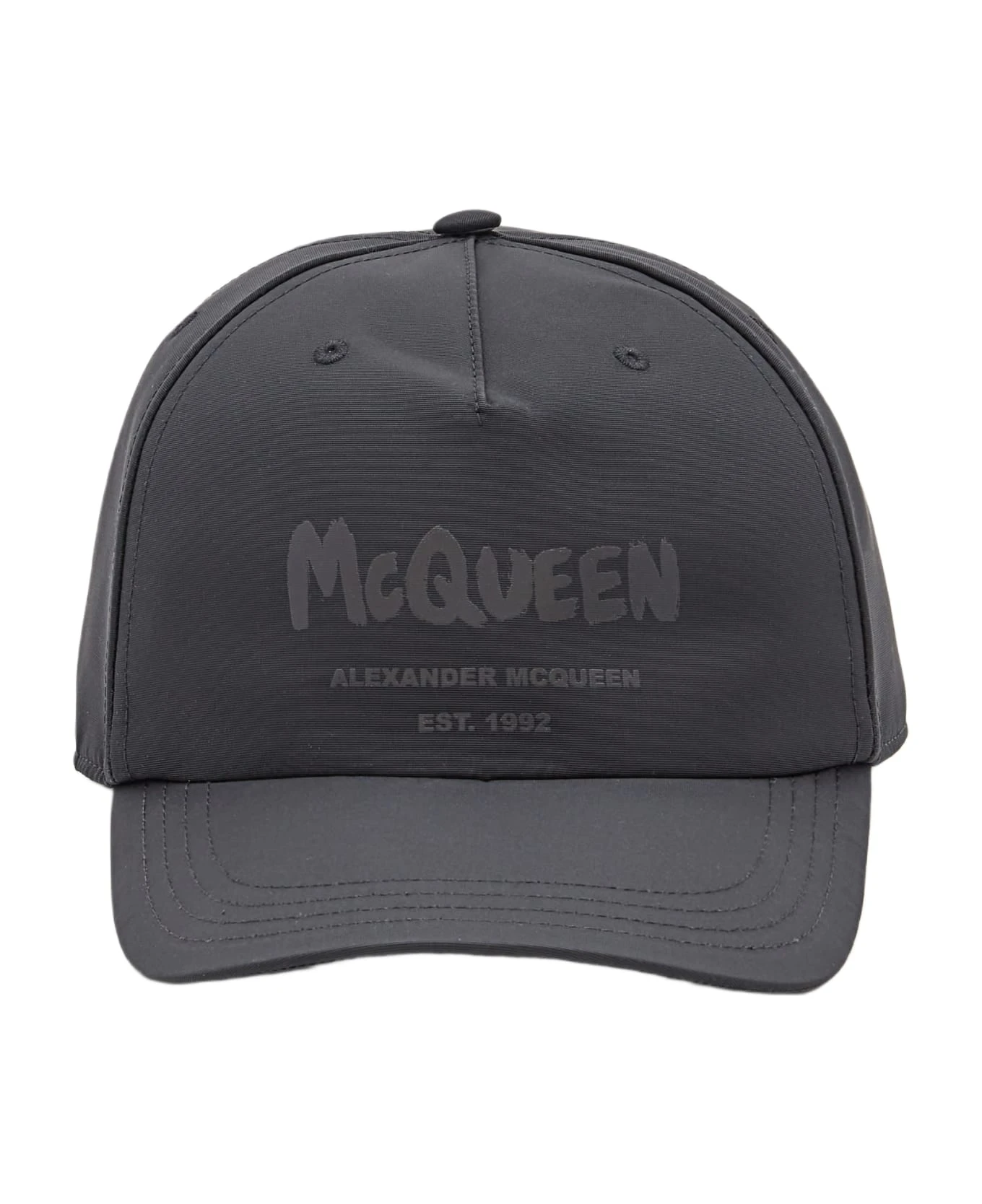Alexander McQueen Baeball Hat Graffiti 1 Alexander McQueen Baeball Hat Graffiti