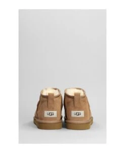 Ugg Classic Ultra Mini Low Heels Ankle Boots In Leather Color Suede -Volk Clothing Sales f028b1269ddf0679182841e3cd9467b9