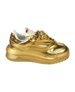 Versace Metallic Sneakers