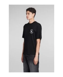 Amiri T-shirt In Black Cotton -Volk Clothing Sales f14c863071c20762968cbf1cc9fc4365