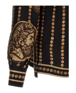 Dolce & Gabbana Coin Print Shirt -Volk Clothing Sales f240b8bbe0622abbc5d8664e4e5912d0