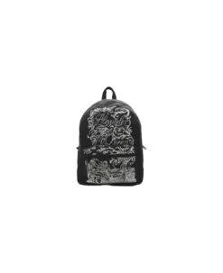 Alexander McQueen Metropolitan Backpack With Blake Painting In Nylon