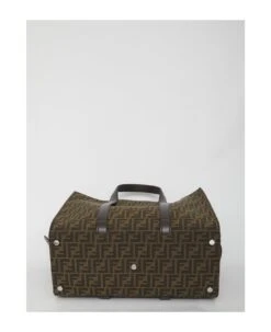 FENDI Ff Jacquard Fabric Bag 6 FENDI Ff Jacquard Fabric Bag -Volk Clothing Sales f3bcaaefe6d65f9624f2b1b4e770c852