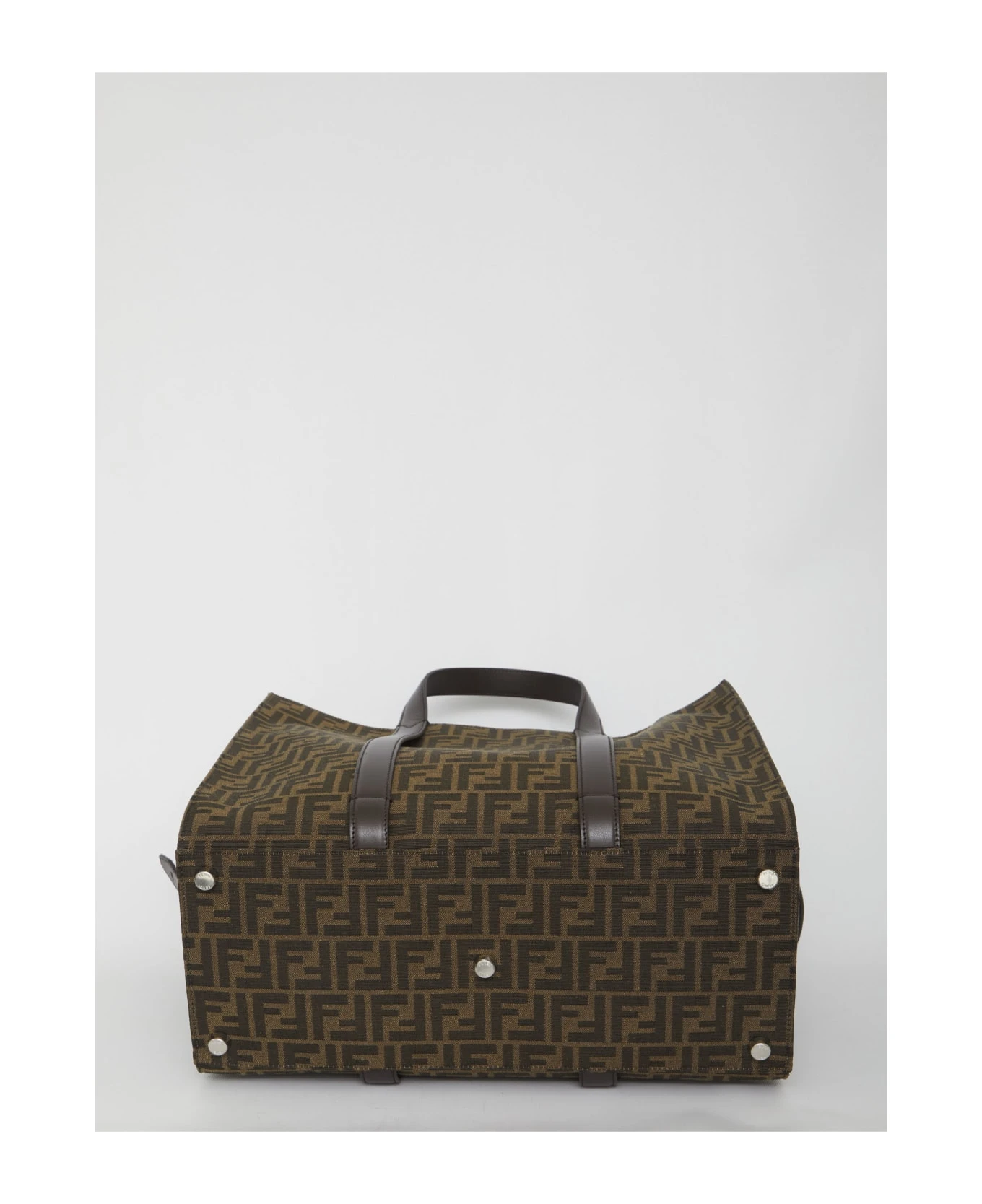 FENDI Ff Jacquard Fabric Bag 3 FENDI Ff Jacquard Fabric Bag - Image 3