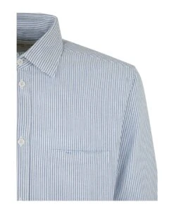 Golden Goose Golden Shirt Regular Striped Cotton Oxford -Volk Clothing Sales f3eb9d37a3b22638df15ebd88f5f9191