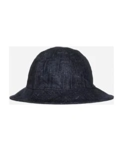 FENDI Ff Denim Bucket Hat -Volk Clothing Sales f5f7fa19cb50f39f1e91636f6b0880bf