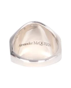 Alexander McQueen Skull Tag Ring -Volk Clothing Sales f65d283112fc23db818e83c81858150f