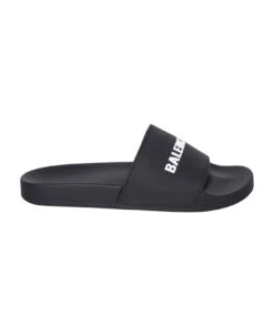 Balenciaga Logo-embossed Pool Slides